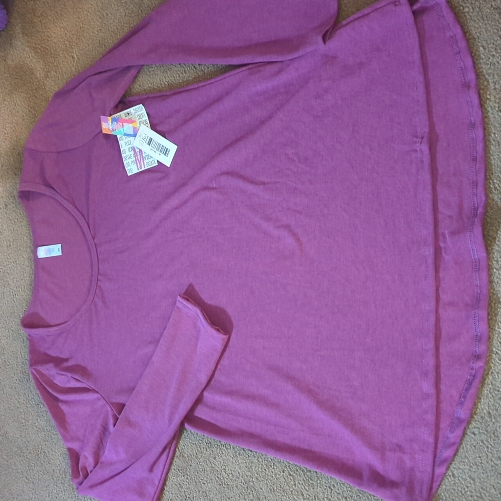 2 PIECE SET!! LuLuRoe light purple long sleeve shirt and MATCHING leggings